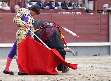 Una buena trincherilla de Curro Díaz.