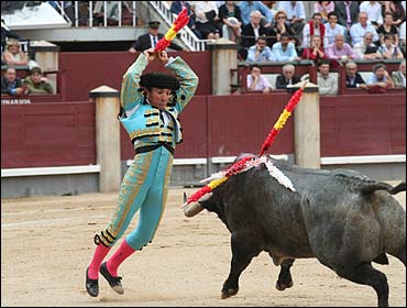 "El Fundi" se lució en sus tercios de banderillas.