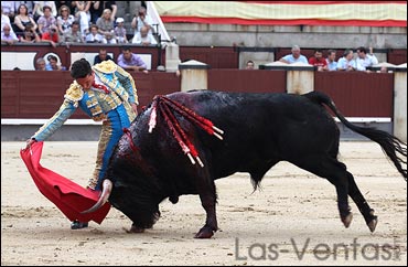 Diego Urdiales con el primero