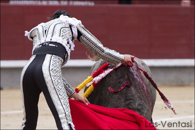 Uceda Leal, aunque fuera al segundo intento, volvió a agarrar otro gran volapié