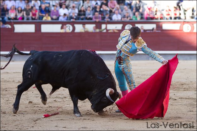 Gonzalo Caballero al natural con el primero de la Feria de otoño