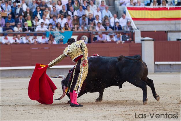 Diego Urdiales con su primero