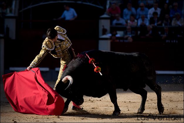 Sebastián Castella con el primero