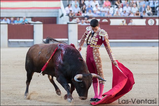 Manuel Vanegas con el primero